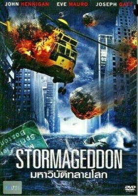 Stormageddon (2015) DVD R0 - Nick Lyon, John Hennigan, Eve Mauro, Cyborg Sci-fi