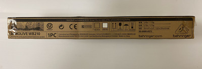 Eurolive (Behringer) WB210 Wall Mount Bracket for B210 Speakers - White (NIB)