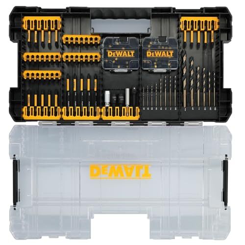Juego de brocas de impacto FlexTorq de 100 piezas (DWANGFT100SET) amarillo/negro - Imagen 7 de 8