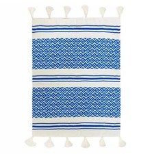 Disney - Mickey Mouse Blue Collection Throw Plaid Manta Blanket Brand New 