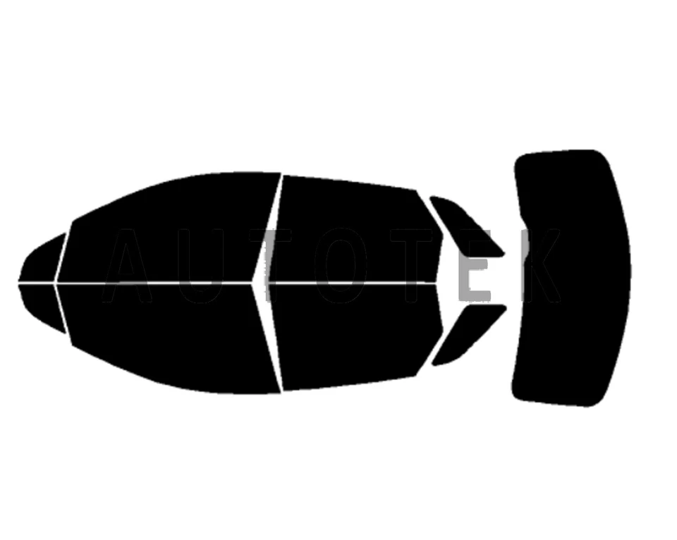 Película de ventana precortada para todos los lados cualquier tono para Cadillac XT5 2017-2024 Foto 2 de 4