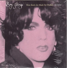 Boy George U.K. Maxi-Single CD “These Boots Are Made For Walking" Virgin, SEALED