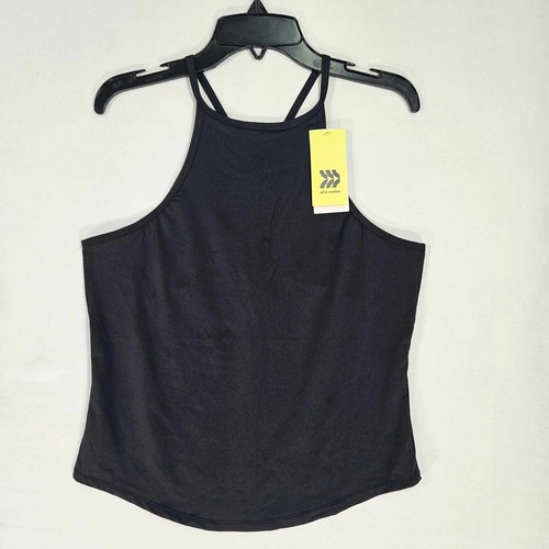 All In Motion Active Tanktop Damen X-Large Racerback belüftet schnelltrocknend schwarz