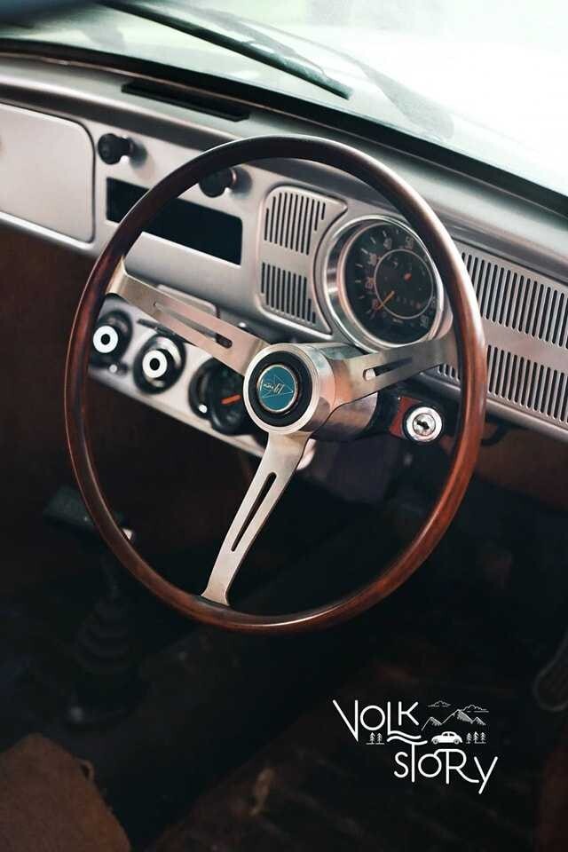 Flat 4 GT wood Steering Wheel 14