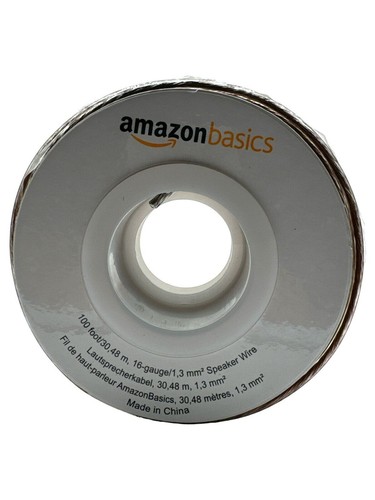 Amazon Basics 16-Gauge-Lautsprecherkabel – 100 Fuß