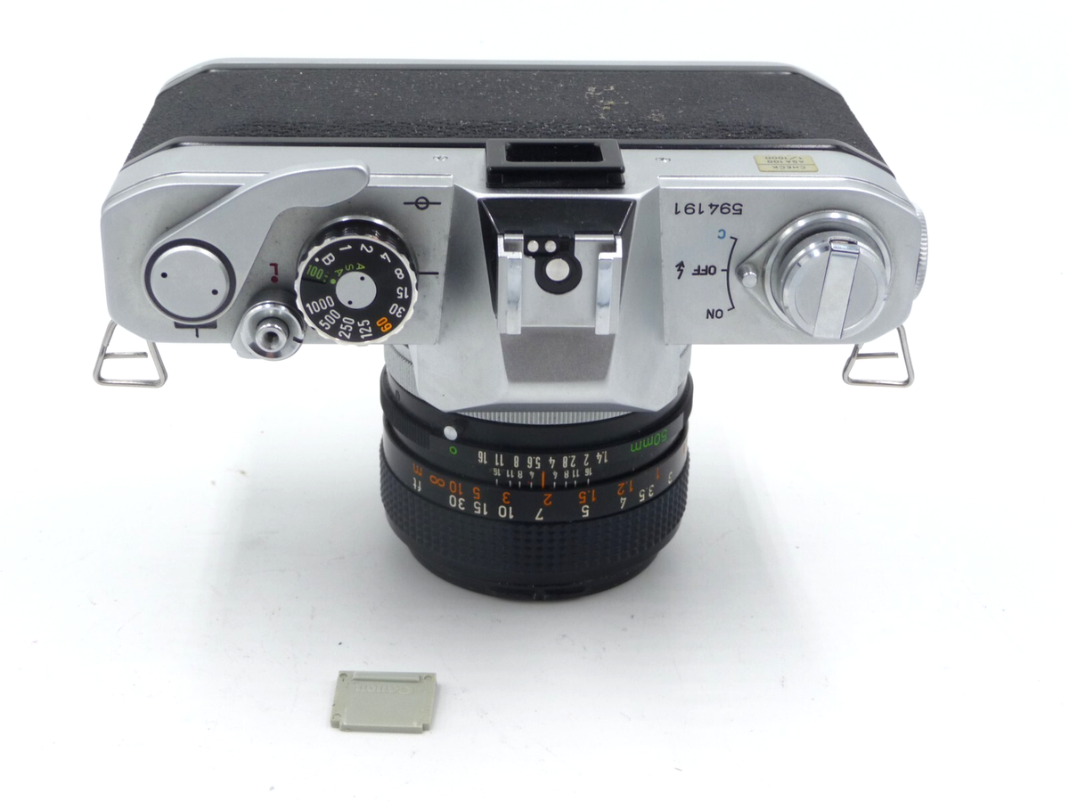 Canon FTb QL, 50mm F1.4 Canon FD lens, Canon Speedlite 133D and