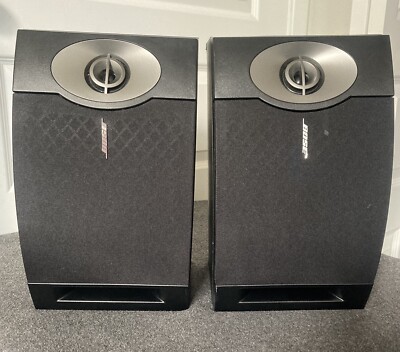 Pair of Bose 201 Series V 120W Black Bookshelf Speakers Pair of Bose 201 Series V 120W Black Bookshelf Speakers