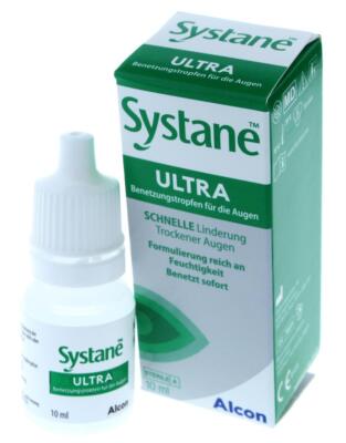 10 ml - Systane ULTRA - High Performance - Augentropfen (auch für Kontaktlinsen)