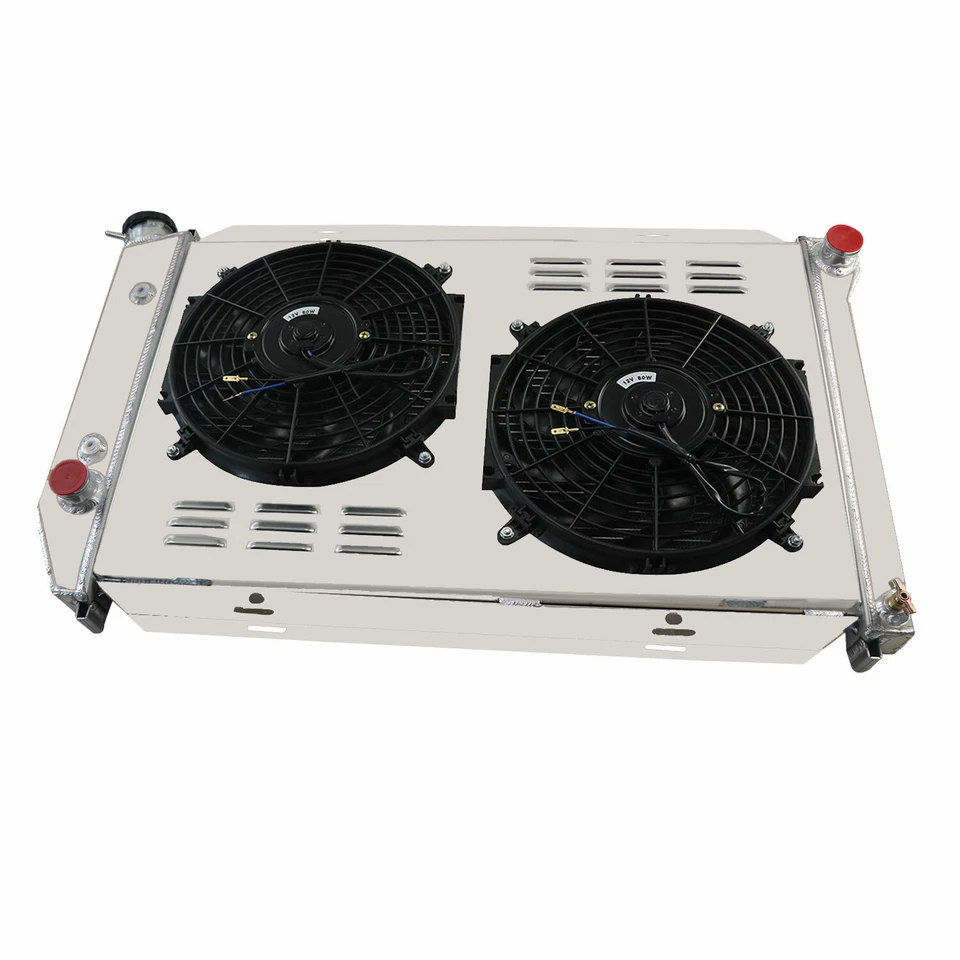 3 Row Radiator Shroud Fan Relay For 72-76 Ford Elite Gran Torino LTD II Montego Foto 4 de 4