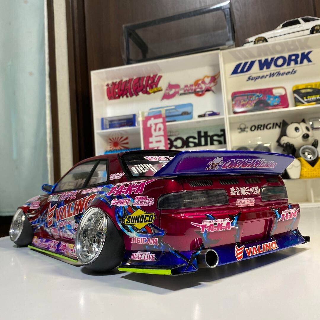 TAKA Nissan Silvia S13 ラジコン TAKA Nissan Silvia S13 ラジコン Addiction 1/10 RC Car