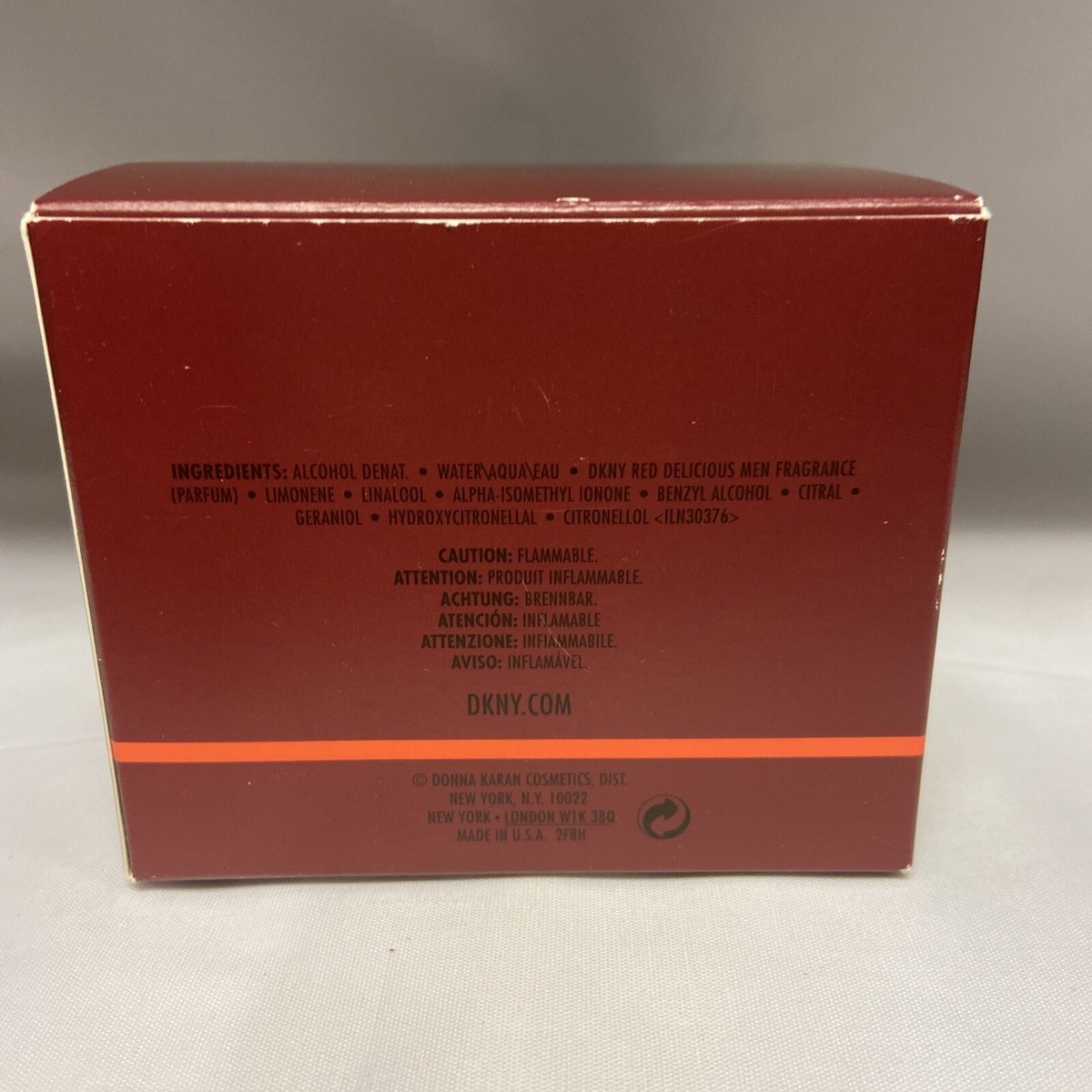 DKNY Red Delicious Donna Karen NY EDT Spray 3.4 New in Box | eBay