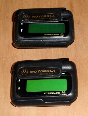 Bipeur Vintage Motorola Advisor – Collectionneur, Livraison Offerte (USA)