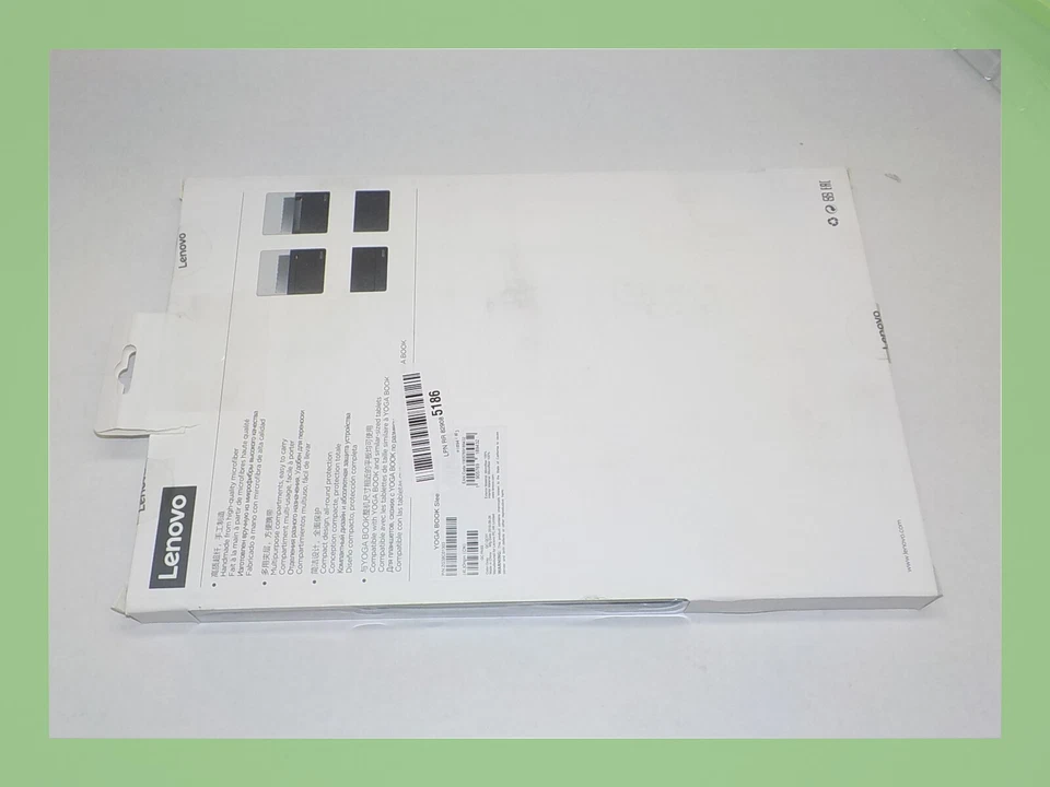 Funda libro yoga Lenovo ZG38C01303, gris Foto 4 de 4