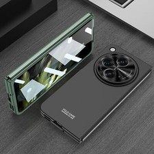 For OnePlus Open Shockproof Hard PC Rugged Protection Case with Screen Protector