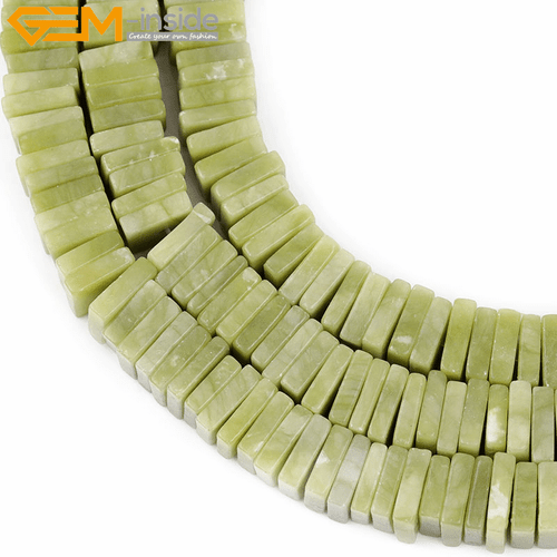 Natural Square Assorted Gemstone Cube Cubic Spacer Beads For Jewelry Making 15" - Zdjęcie 5 z 50