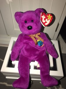 2000 purple beanie baby