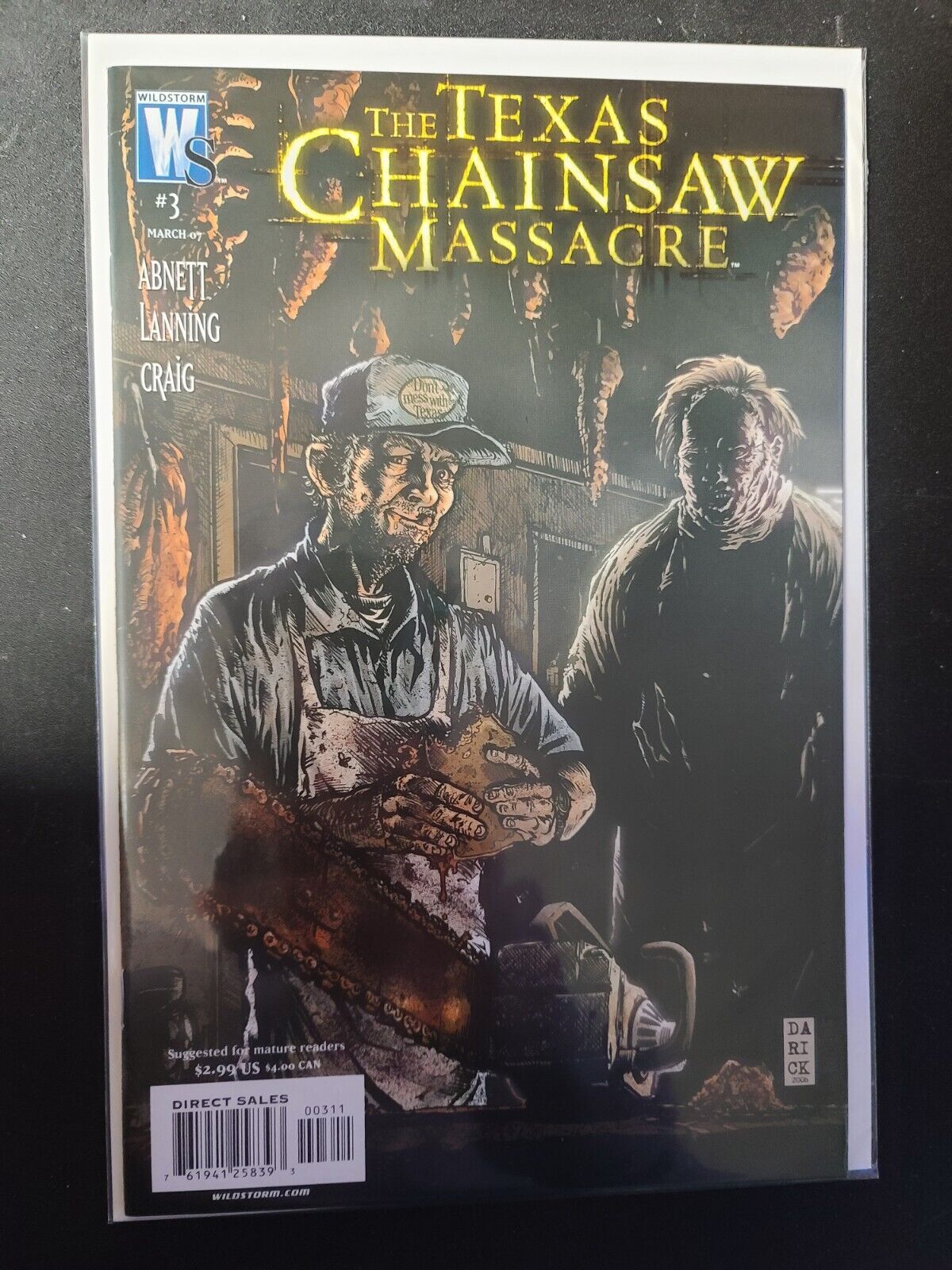 The Texas Chainsaw Massacre #3 (DC Comics/Wildstorm, March 2007)