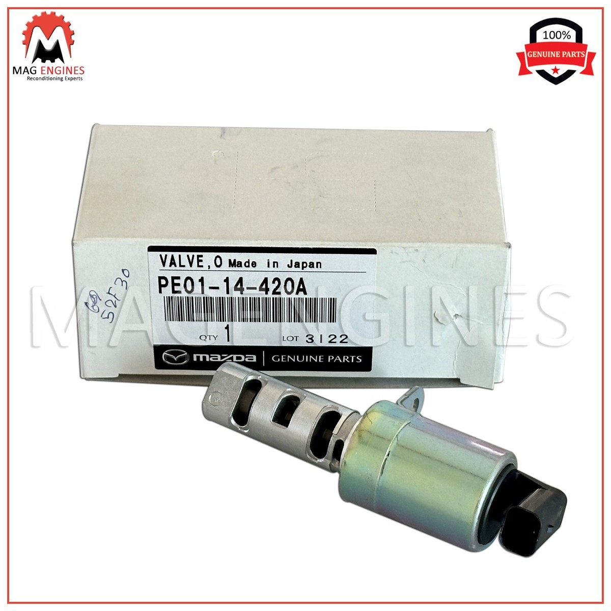 PE01-14-420A GENUINE OEM VALVE,OIL CONTROL PE0114420A | eBay