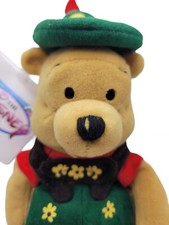 The Disney Store Mini Bean Bag Octoberfest Pooh October Fest Winnie The Pooh