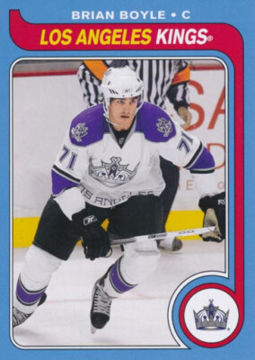 2008-09 O-Pee-Chee RETRO #525 BRIAN BOYLE - Rookie - Los Angeles Kings