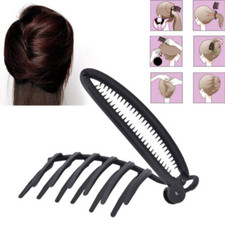 Magic women DIY hair styling updo bun comb clip for hair french twist maker Jcex