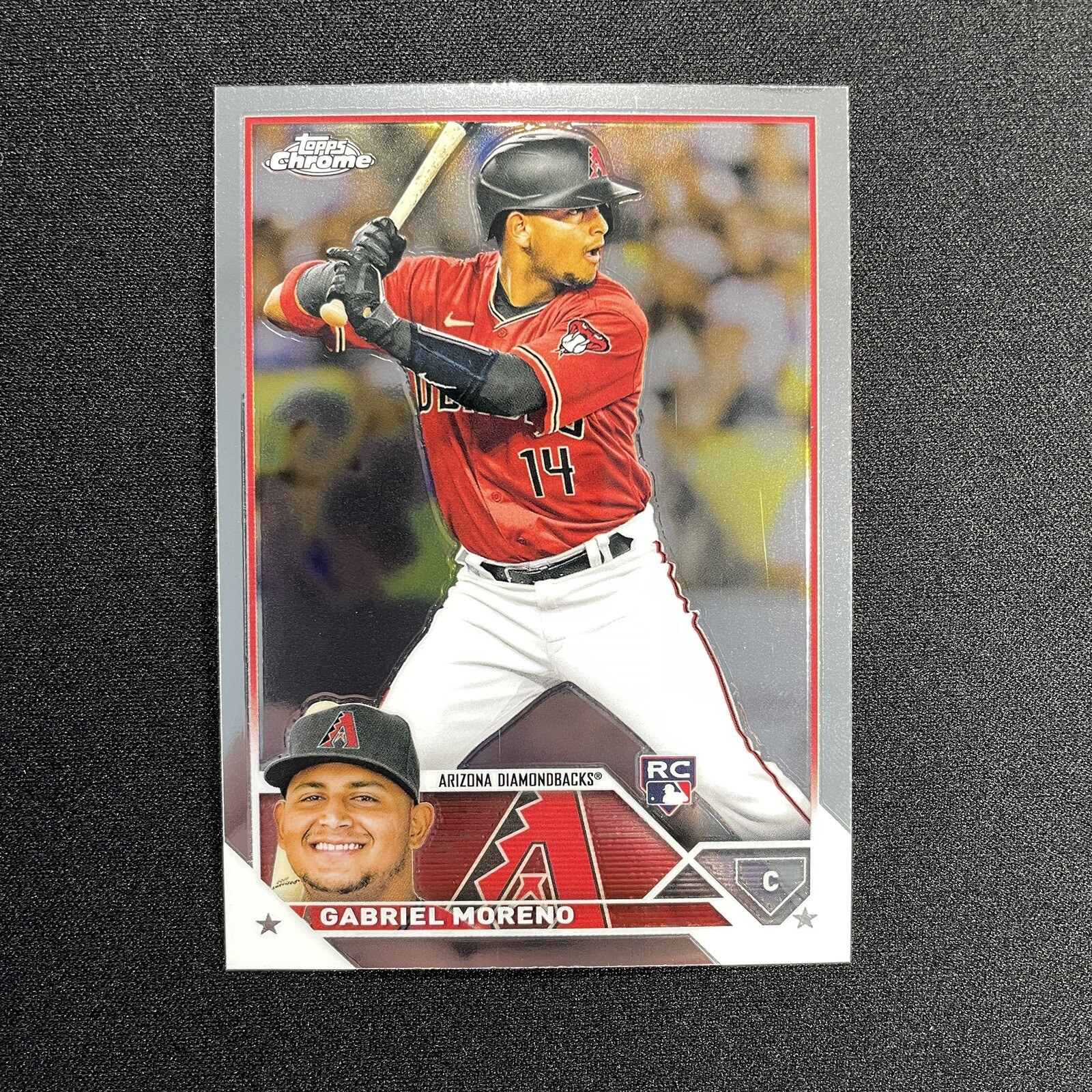 2023 Topps Chrome Gabriel Moreno #189 Arizona Diamondbacks Rookie RC