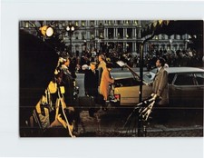 Postcard Jimmy & Rosalynn Unloading the Car Carter Inauguration January 20 1977