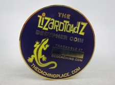 Geocaching Lizardtoadz Geocoin