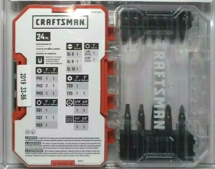 Craftsman 24 piece screwdriver set deals