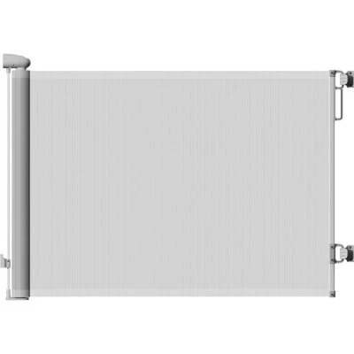 Carlo Milano Ausziehbares Treppenschutzgitter, 13 - 300 cm, 85 cm hoch, grau