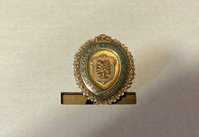 Pin's vintage Keuka College école des sciences infirmières or 10 carats Balfour signé LGB 7,4 grammes