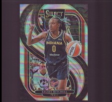 2025 Panini Select WNBA - Premier Level Kelsey Mitchell #164 Silver Prizm