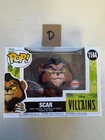 Funko Pop! - SCAR - Disney Villains - Lion King - Special Edition - 1144 (D)