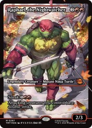 Raphael, the Nightwatcher (Showcase) Foil - Teenage Mutant Ninja Turtles
