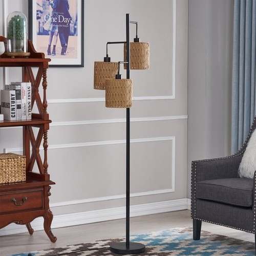 Maxax 65" Tree Floor Lamp - Wood