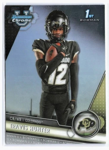 Travis Hunter 2023 Bowman University Chrome #36 1st Bowman