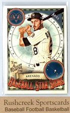 2019 Topps Allen & Ginter #BSS-33 Nolan Arenado Baseball Star Signs