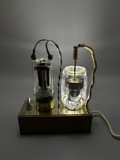 Vintage Radio Valves and Tubes Set Display Alternative Lighting Display Unit