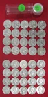 1946 P Washington Silver Quarter Roll - Circulated - 40 Coins -Actual Coins L117