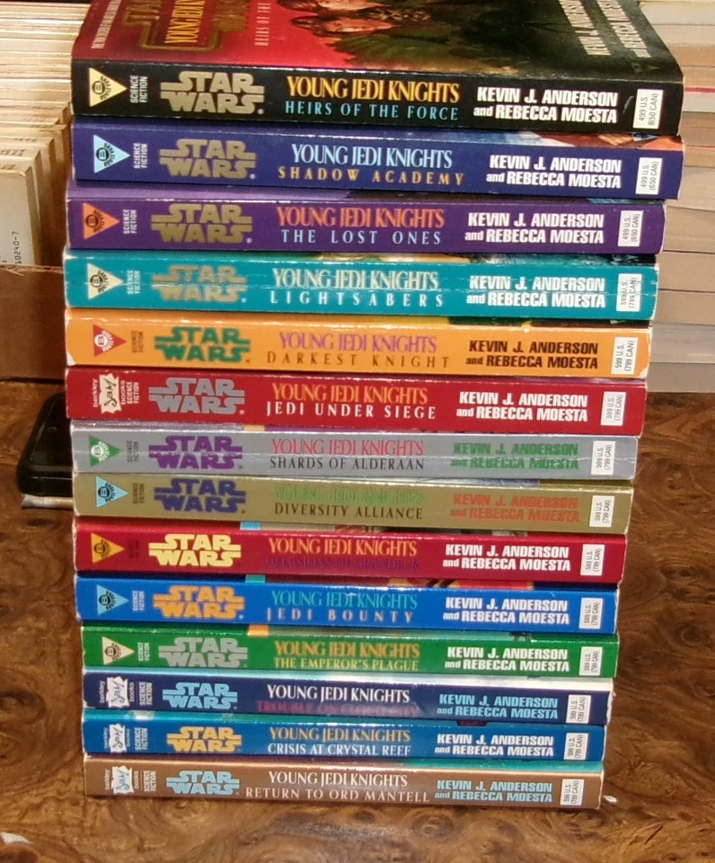Complete Set of Star Wars Young Jedi Knights Books 1-14 Lot - Image 3 of 3