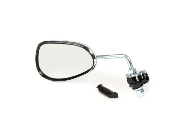 Spiegel -BUMM Chrom, Edelstahl, Beinschild Klemmspiegel- Vespa/Lambretta Univers-image