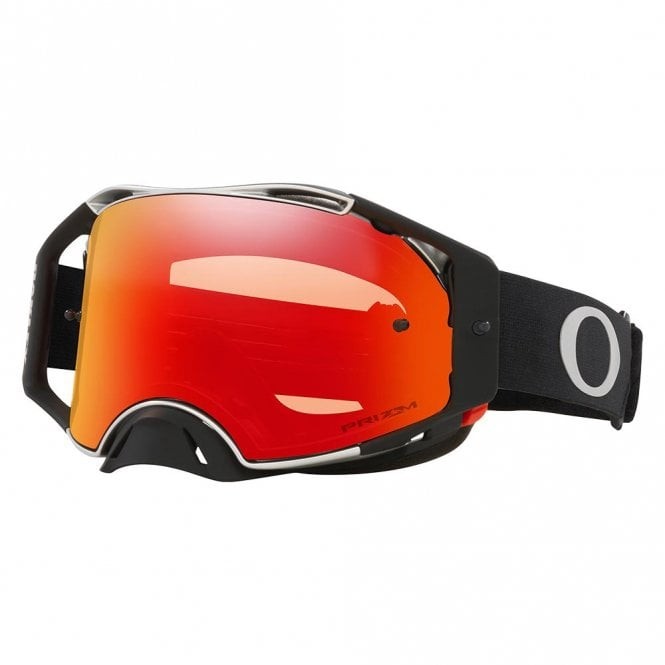 Oakley Airbrake Goggles - TUFF BLOCKS (Gunmetal/Black) PRIZM Torch Lens