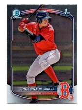 Jhostynxon Garcia 2025 Bowman Chrome Prospects 1st Bowman #BCP-43
