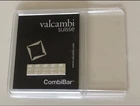5 X 1 GRAMs .999 PURE SILVER Valcambi Swiss Bullion Combibars