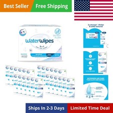 Sensitive Whole Body Cleansing Wipes, 99.9 Purified Water, XL Textured Wipes...
