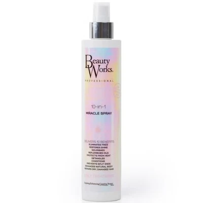 Beauty Works 10-In-1 Miracle Spray - Nourishing Shine Hair Treatment - 250ml