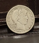1903 S Silver Barber Half Dollar, 90% Silver, Good Condition, Low Mintage