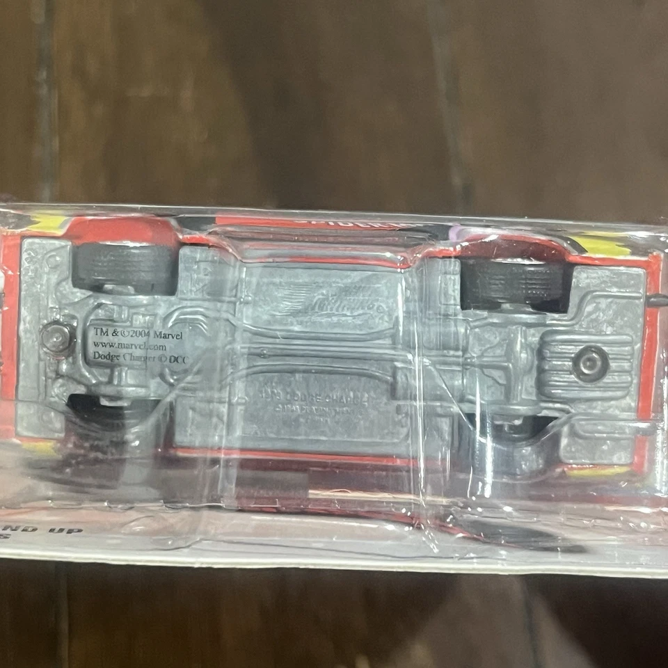 MARVEL THE AMAZING SPIDERMAN 1973 DODGE CHARGER DIE-CAST CAR JOHNNY LIGHTNING - Image 4 of 4