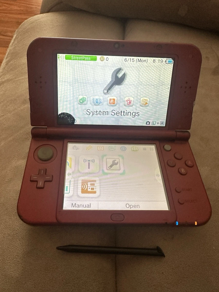 Las mejores ofertas en New Nintendo 3DS XL rojo consolas de