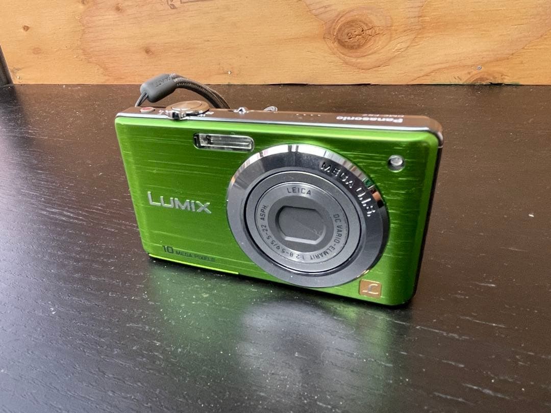 ★【美品動作確認済み】Panasonic LUMIX DMC-FS7 Panasonic LUMIX DMC-FS7 Compact Digital Camera Lime Green Used | eBay